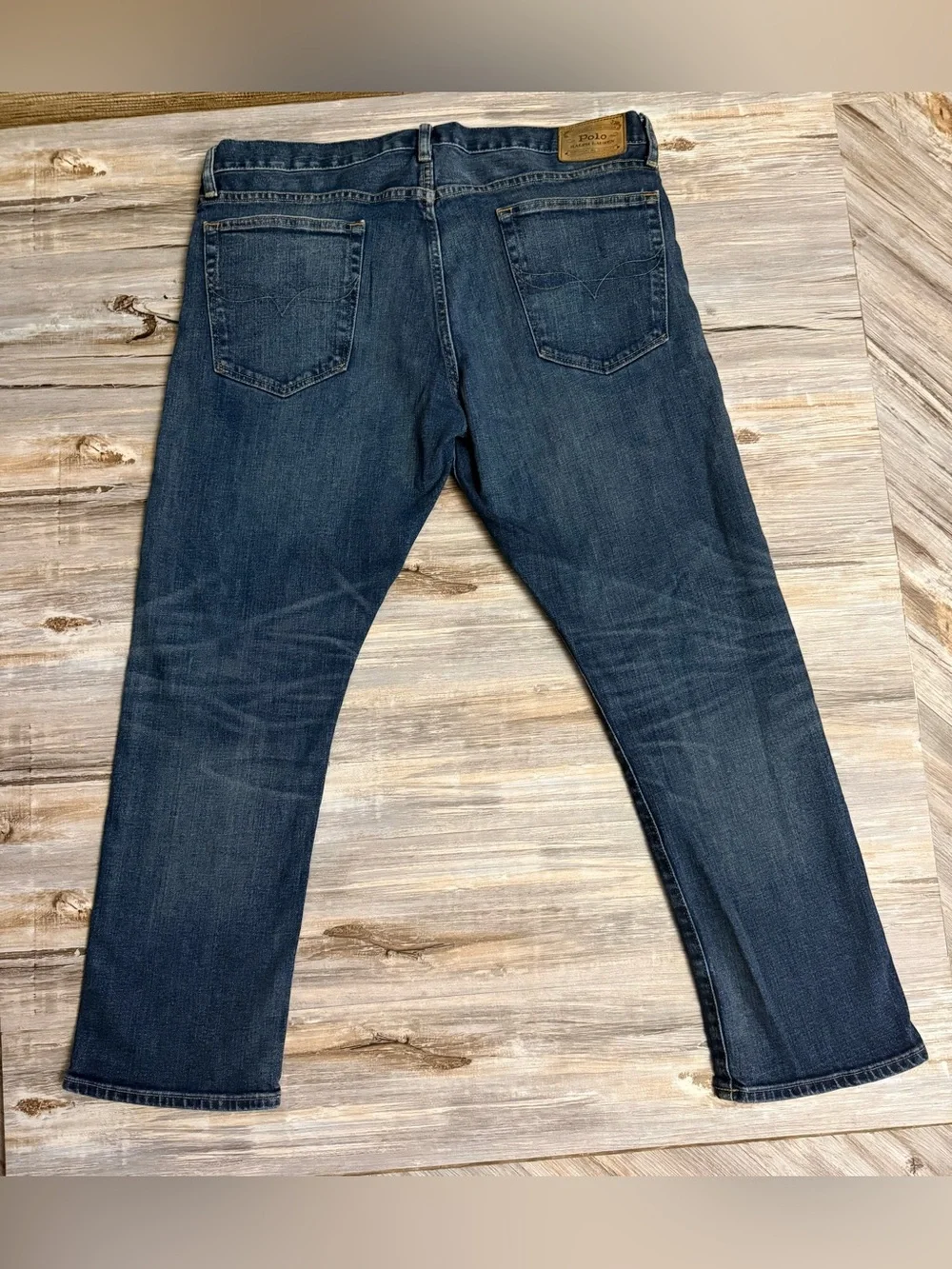 Polo Ralph Lauren Men’s 36x30 Hampton Relaxed Straight Dark Blue